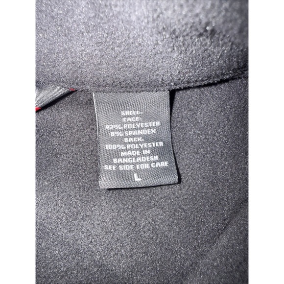 Eddie Bauer 365 Men's Size Large Black Full Zip Fleece Lined Outdoor Jacket NICE - Picture 4 of 16